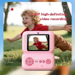 <span class=keywords><strong>Appareil</strong></span> <span class=keywords><strong>photo</strong></span> instantané pour enfants DLC 4800MP Double objectif Vidéo 1080P Batterie longue durée Impression <span class=keywords><strong>photo</strong></span> en un clic Écran de protection des yeux - Product Image 2