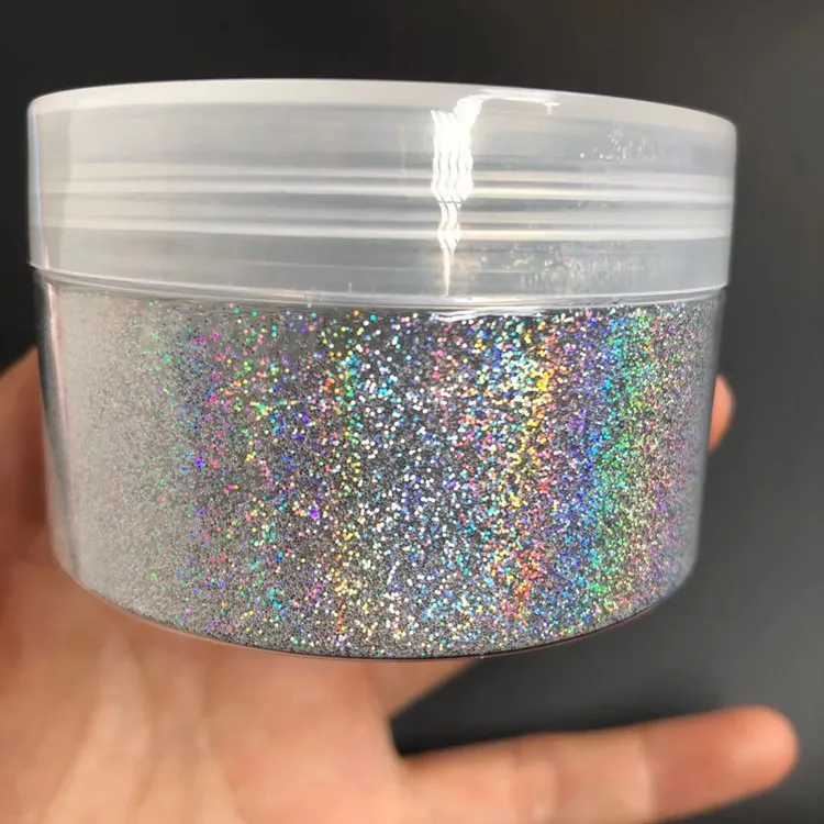 Glitter Sparkle Epoxy Craft Glitter Bulk Extra Fine Vinyl Holographic Glitter Powder