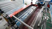 Machine de fabrication et de découpe de feuilles de film à bulles d'air en mousse EPE entièrement automatique Pansatec avec contrôle PLC
