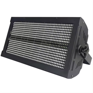 RGBW LED Strobe <b>Light</b> with DMX512 Control IP33 Rated Aluminum Construction for Stage DJ Club Disco Event Lighting - Product Image 1