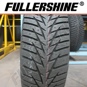 Neumáticos de invierno de la marca FULLERSHINE, neumáticos de hielo 185/65R14, tachuelas de punta