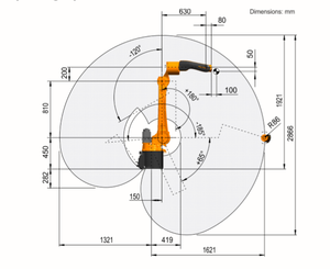 Solution de soudage ONA, robot industriel KR 8 R1620 avec une charge utile de 8 kg et une portée de bras de 1620 mm - Product Image 2