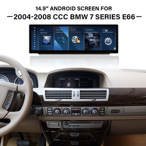 Écran de voiture <span class=keywords><strong>Android</strong></span> 14.9 pouces CCC 7 Series E66 Wireless CarPlay <span class=keywords><strong>AA</strong></span> Car DVD Player pour moniteur BMW 2004 - 2008 - Product Image 5