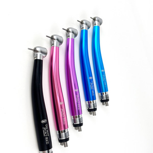 หัวกรอฟันความเร็วสูงแบบมีไฟ LED หลายสี ได้รับการรับรองมาตรฐาน Class I CE - Product Image 2