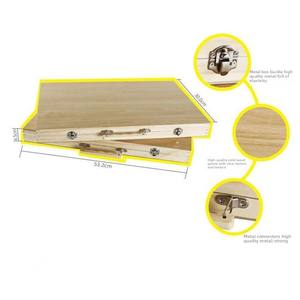 Nouvel ensemble de peinture pour enfants, écologique, avec crayons double-couche, crayons aquarelle, boîte cadeau de luxe en bois. - Product Image 4