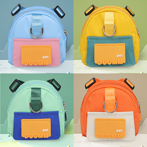 Lovely Outdoor Snacks Portable Small Pet Dog Bag Oxford Dog <span class=keywords><strong>Mochila</strong></span> - Product Image 2