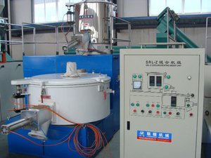 เครื่องผสมผงพีวีซีแบบกรวยสองสกรูสแตนเลส พร้อมระบบทำความร้อนไฟฟ้าอัตโนมัติ - Product Image 3