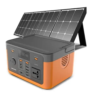 סוללה תחנת כוח נייד סולארי גנרטור לשימוש משפחה בחוץ קמפינג