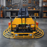 Machine automatique Honda compacte pour le polissage du béton, ponceuse de sol pour les bords et les coins avec tête rotative pour les travaux en espaces étroits