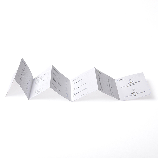 Custom Mini Booklet Printing Service Folded User Manual Products Guidelines Print Instruction Booklet