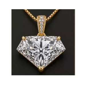 High Quality Pentagonal <b>Step</b> Cut VS1 Color D 2.80Ct IGI Certified for Rings Necklaces and Luxury Jewelry Available for Sale - Product Image 1