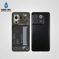 Diandi pour OnePlus 10T – Coque arrière de remplacement avec objectif d'appareil photo pour réparation et pièces de rechange