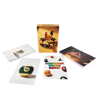 Fabricant de jeux de cartes publicitaires personnalisés haut de gamme OEM ODM Impression de cartes de poker publicitaires pour cadeaux d'entreprise