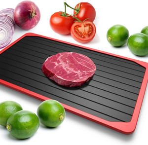 Khay rã đông nhôm cho thịt đông lạnh với rã đông siêu nhanh, tấm rã đông cho gà và cá làm tan Băng đông lạnh đáp ứng - Product Image 1