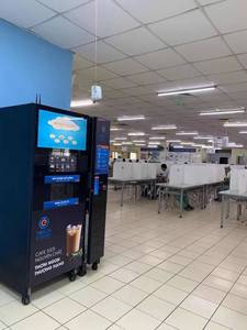 Macas thông minh cà phê tự động máy bán hàng tự động mã QR Máy Làm Đá tĩnh điện đồng tiền hoạt động bao gồm chức năng SDK - Product Image 6