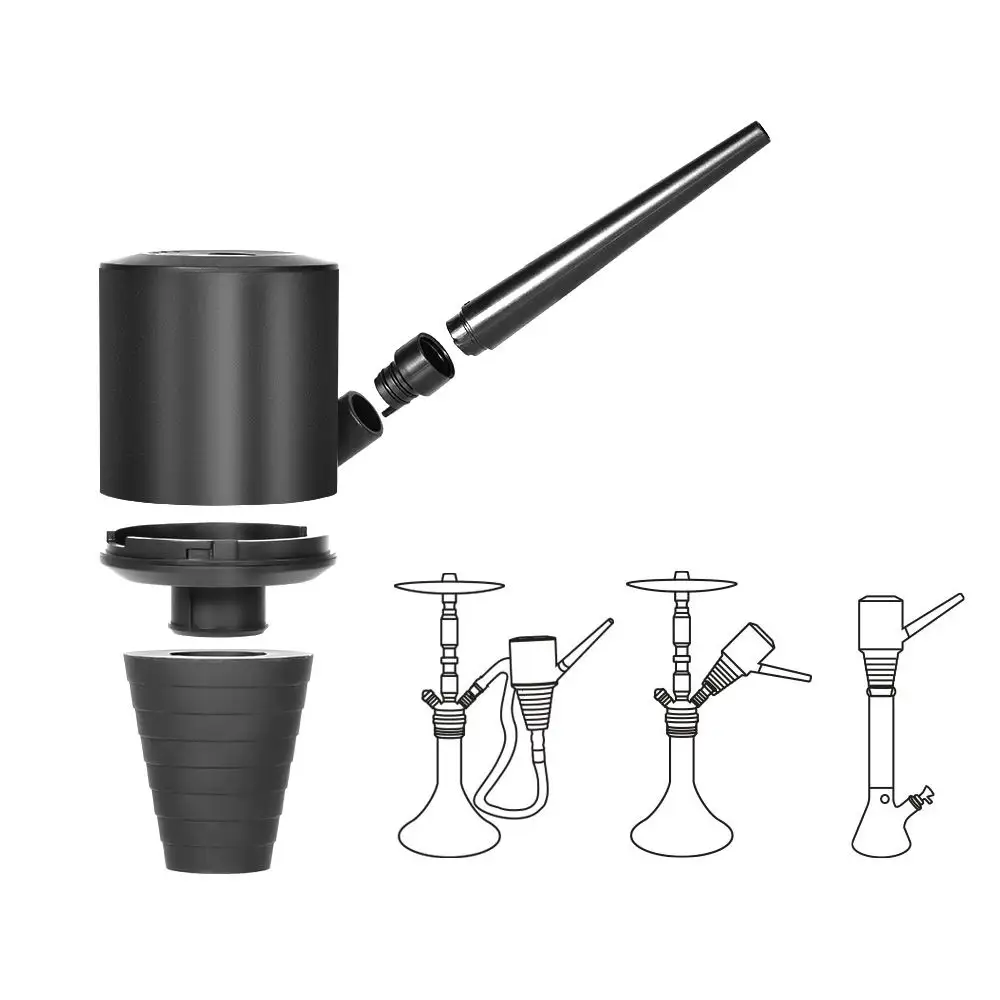 New hookah phụ kiện Shisha Blower Tự động khởi động điện máy bơm không khí hookah Starter