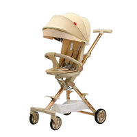 Poussette compacte légère en aluminium pour bébé, capacité de charge de 20 kg, pliable et portable pour les voyages, pour les enfants de 6 mois à 3 ans