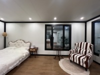 Maison mobile préfabriquée en acier léger de haute qualité, norme australienne, 40 pieds, 20 pieds, 2 chambres, conteneur habitable extensible