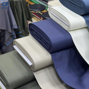 Tessuto TR a Quadri Personalizzato con Bordo Inglese, Tessuto Italiano per Abiti da Uomo e Pantaloni, 20% Viscosa, Vendita all'Ingrosso - Product Image 4