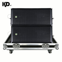 Haut-parleur de sonorisation professionnel actif extérieur à double 10 pouces, 2 voies, 1100W, aimant néodyme, avec contrôle DSP et technologie FiRPHASE 137/145