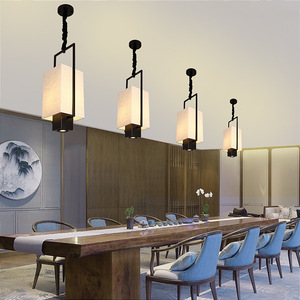 New Chinese-Style Chandelier, Retro Restaurant, Hotel, Tea Room, Bar Counter, Small , Corridor, Study, Bedside Lamp - Product Image 5