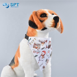 غطاء رأس شفاف شفاف للعناية بالبشرة, غطاء رأس شفاف شفاف من البوليستر ، غطاء رأس شفاف شفاف للحيوان الأليف مناسب لأعياد الكريسماس ، غطاء رأس ناعم على شكل مثلث مزود بإبزيم - Product Image 5