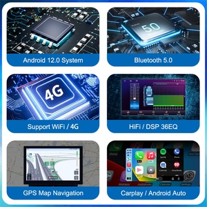 Navihua Car Multimedia Player GPS WIFI <b>Stereo</b> Radio DVD Player for Toyota Land Cruiser LC76 LC75 LC70 LC78 LC79 2007-2023 - Product Image 6