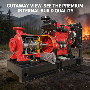 High Fire <b>Pump</b> Fire <b>Pump</b> Engine 20hp Water <b>Pumps</b> High Water <b>Pump</b> Fire <b>Pump</b> Automatic Start Quickly Activates Within 5 - Product Image 3