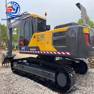 รถขุดไฮดรอลิกตีนตะขาบ Volvo EC240 มือสอง ขนาด 24 ตัน |   เครื่องจักรก่อสร้างสำหรับงานหนัก - Product Image 1