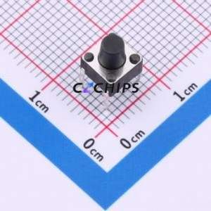 TSD004A07026A Tactile Switch Through hole Component (THT)-4P,6x6mm Switch 2.6N 8.6mm 6mm 7mm - Product Image 1