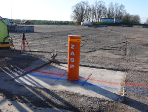 ISO22343-1 bollard kiểm soát truy cập chống va đập được thử nghiệm va chạm để bảo vệ chu vi - Product Image 2