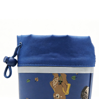 Bottes pour enfants en caoutchouc naturel écologique, bottes de pluie durables pour enfants avec cordon de serrage réglable, chaussures à hauteur personnalisable