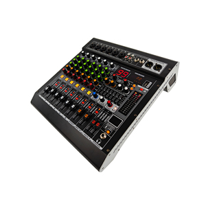 Consola Mezcladora de Audio Profesional para <span class=keywords><strong>DJ</strong></span> <span class=keywords><strong>MC</strong></span>-6 de 6 Canales con 99 Efectos DSP, USB, BT, Alimentación Phantom de 48V para Eventos de Iglesia y Sonido en Vivo - Product Image 4