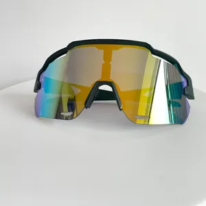 现货OEM女式紫外线400防护自行车遮光眼镜偏光运动太阳镜自行车