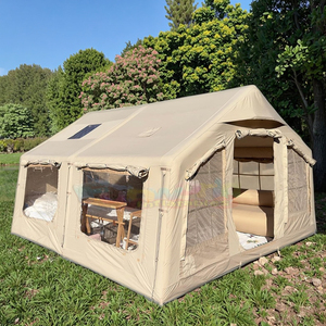Nueva Carpa Inflable de Lujo para Glamping <span class=keywords><strong>LA</strong></span> 2026, Carpa Impermeable con Protección UV, Fabricada con Tela de PVC y Algodón - Product Image 4