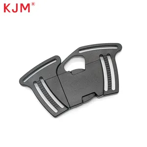 KJM Symmetrical 38mm 4 Way Quick Release Plastic Buckle For Baby Stroller Vest Safety Belt