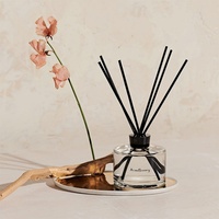 Diffuseur de parfum en verre de luxe, bouteille décorative, parfum personnalisé, longue durée, aromathérapie, désodorisant pour chambre d'hôtel, décoration de table à domicile