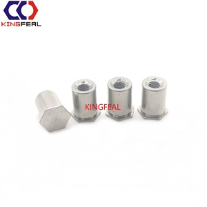 Pressa per fori ciechi in acciaio inossidabile bullone di rivettatura con dado esagonale BSOS-M6/M8-6/7/8/9/10/11/12/13/14/15/16/17/18 ~ 45 - Product Image 5