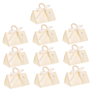 Bolsa de Papel Laminado Reciclable, Ecológica, Biodegradable, Duradera, Hecha a Mano y Personalizable, con Cinta, Apta para Alimentos, para Navidad - Product Image 1