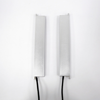 Barrière de sécurité optique ultra-mince Isenmetrix de couleur blanche, capteur de protection, écran lumineux, pas de faisceau 10 20 40 mm
