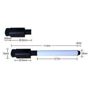 Marcador de borrado en seco de pizarra blanca colorida, rotulador magnético de oficina escolar con borrador - Product Image 2