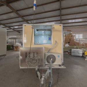 Camión de comida frita personalizable de 10 pies El remolque de comida cumple con el carrito de comida multifuncional móvil estándar americano - Product Image 3