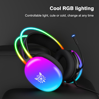 Meilleur casque Onikuma X25 RGB et écouteurs compatibles pour le jeu sur ordinateur ou casques compatibles avec les écouteurs