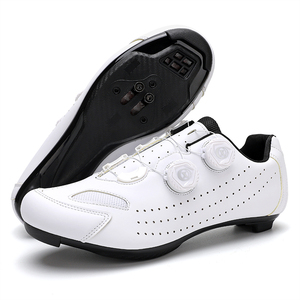 Nouvelles chaussures de vélo de route à clip, version <span class=keywords><strong>large</strong></span>, semelle rigide sans clip, pour VTT et cyclisme dynamique - Product Image 5