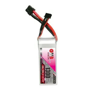 GAONENG GNB 1300mah 4S 14.8V 130C يبو بطارية طائرة بدون طيار FPV سباق سباق حزمة سوبر لكمه سرعة سريع