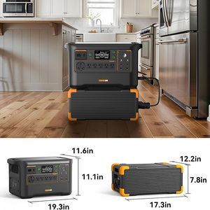 Outdoor Car Compatible 3600W 3072Wh LiFePO4 Portable Power Station F3000LFP with Pure Sine Wave Inverter High Power Generator - Product Image 3
