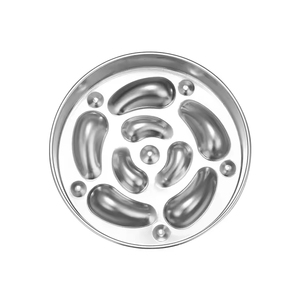 Gamelle pour animaux de compagnie grande capacité en acier inoxydable, gamelle anti-glouton pour chien avec base antidérapante en silicone pour chats et eau - Product Image 2
