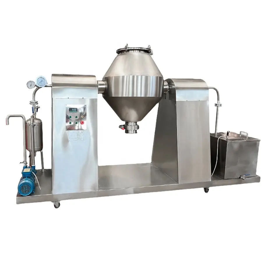 SZG Series Industrial Planetary double cone conical rotary mix mixing mixer vacuum blender dryer drying machine