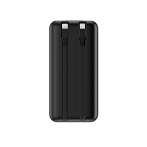 OEM New Model PD 22.5W Fast Charging 10000mAh LED Display Power Bank With Built-in Dual <b>Cable</b> - Product Image 4