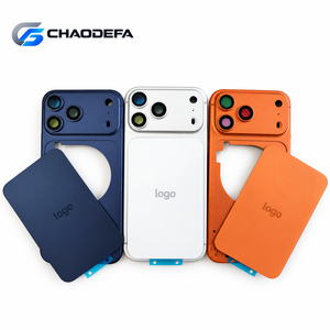สำหรับ iPhone 17 Pro Max ฝาหลังโทรศัพท์มือถือ ฝาครอบแบตเตอรี่ โครงกลาง ชุดโครงสร้างอะไหล่ทดแทน - Product Image 1